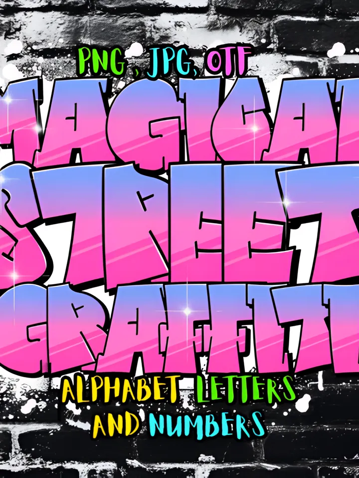 Magical Street Graffiti Font