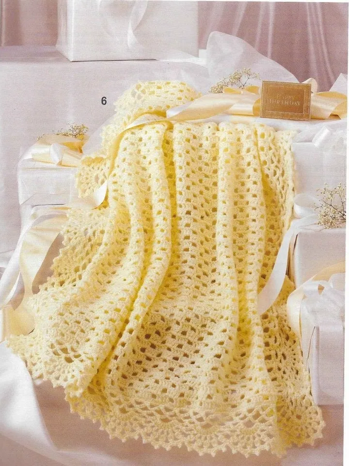 Baby Blanket CROCHET X 7 Pattern Afghan Blanket Crochet Pdf instant download