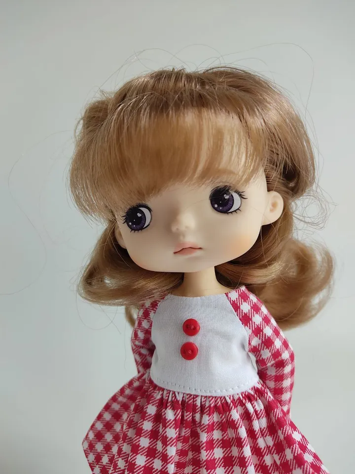 PDF sewing pattern for Xiaomi Monst dolls.