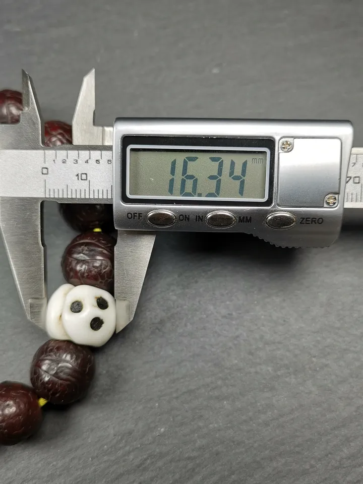 Gandhanra Antique Tibetan Handhold Wrist Mala, Old Bodhi Seed Beads Bracelet