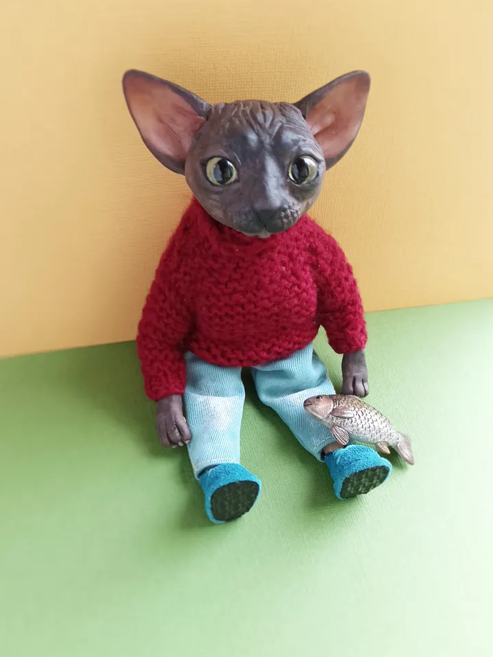 Cat sphinx Doll (pre-order)