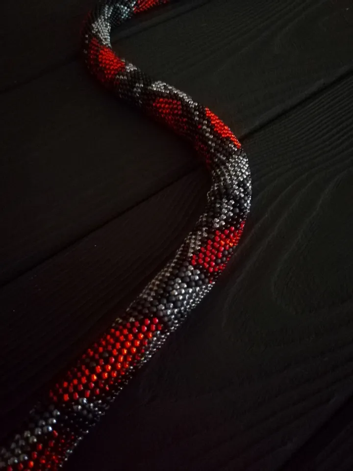 FREE PDF Bead Crochet Pattern , Crochet Pattern for Beaded Necklace