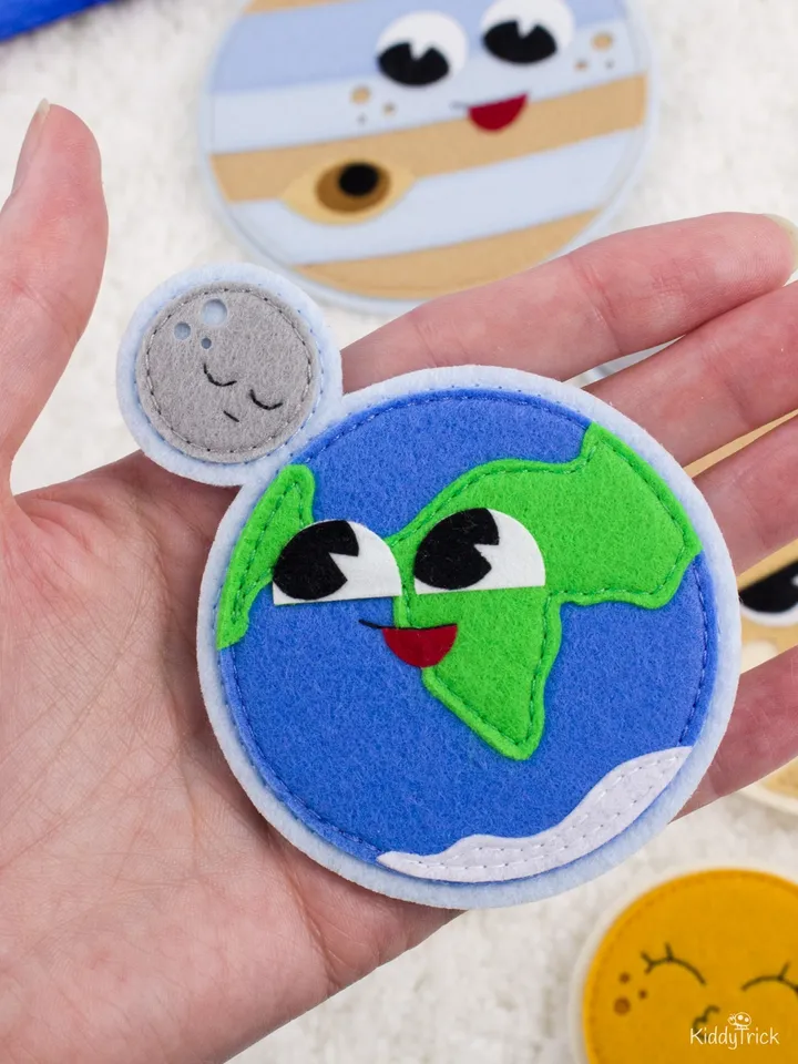 Felt Planets Sewing Patterns