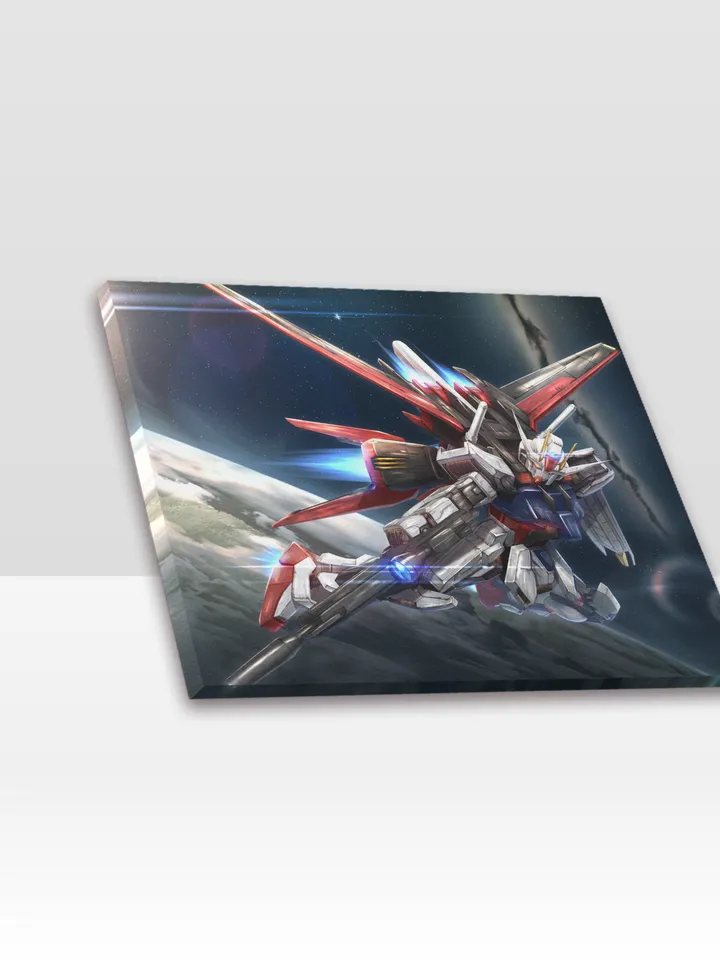 Gundam Frame Canvas Print