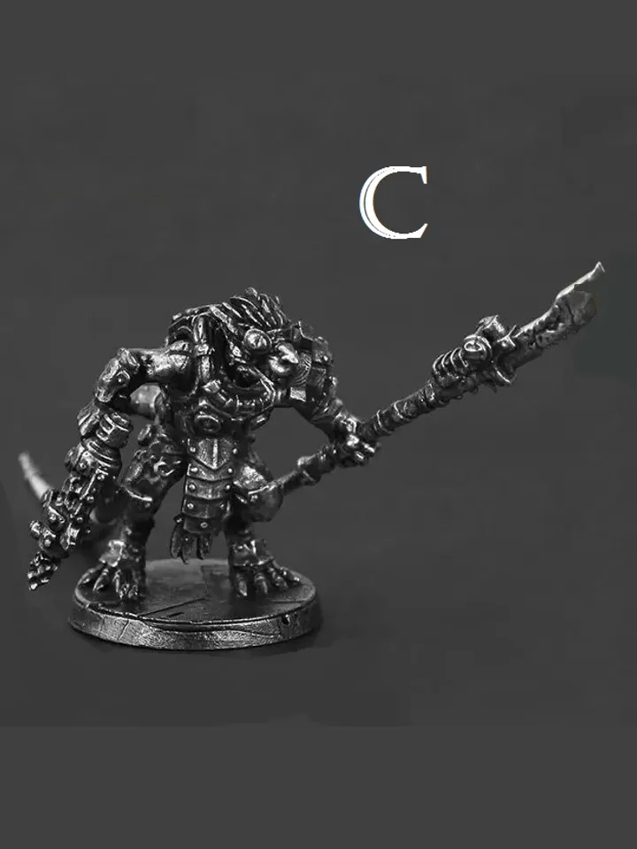 Mechanical Mice Troop Models, copper miniatures, tabletop wargaming fantasy miniature figures.