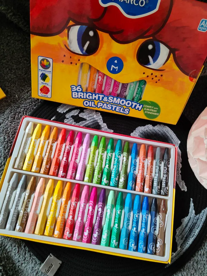 Soft Oil Pastels Set 36 Drawing Crayons Art Pastels Colored Crayons Professional Pastels Drawing Supplies Drawing Materials Oil Decor