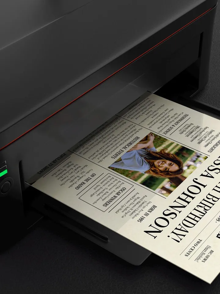 30th Birthday Newspaper Poster – Born in 1995 Sign, Back in 1995 Printable Gift, 30th Birthday Decorations for Him or Her