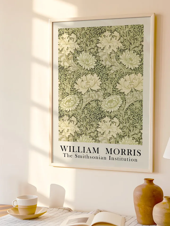 William Morris Wall Art, Vintage Botanical Print, Floral Poster Arts Decor, Digital Download, William Morris Print Digital Download 014