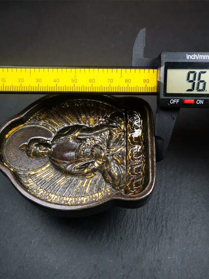 Gandhanra Tibetan Buddha Statue Tsa Tsa Mold,Bhaisajyaguru,Medicine Buddha,Copper Mould For Making Clay Buddha Statue,Tsha Tsha