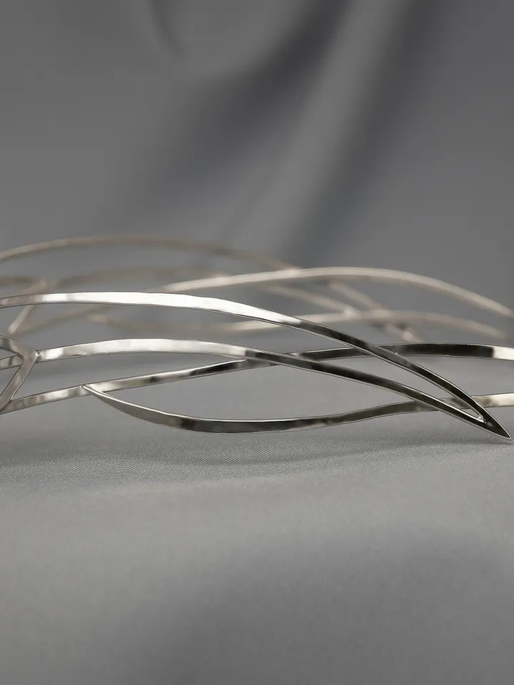 Jewelry for modern elves and fairies Elven style diadem bridal tiara art nouveau circlet Fantasy Fairy Wedding Veronika