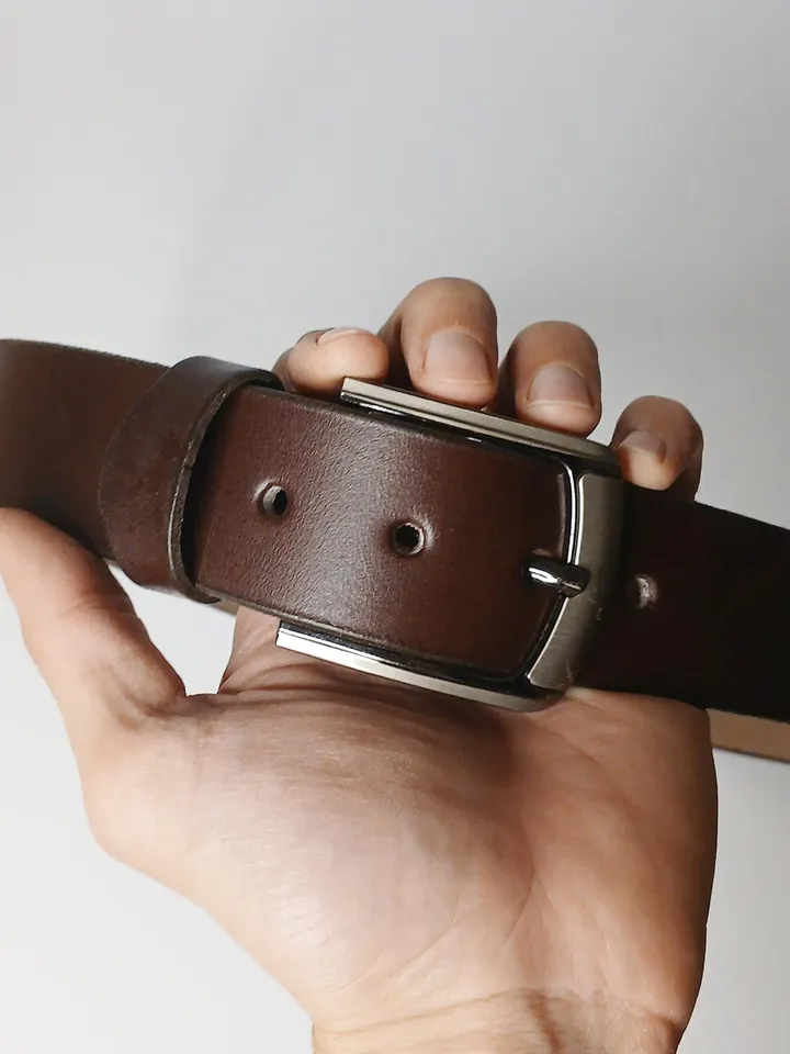 Men Western Genuine Full Grain Leather Belt Strap Handmade Cowboy Western Belt, Full Grain Leather Belt, Brown Leather Belt, Leather Belt.