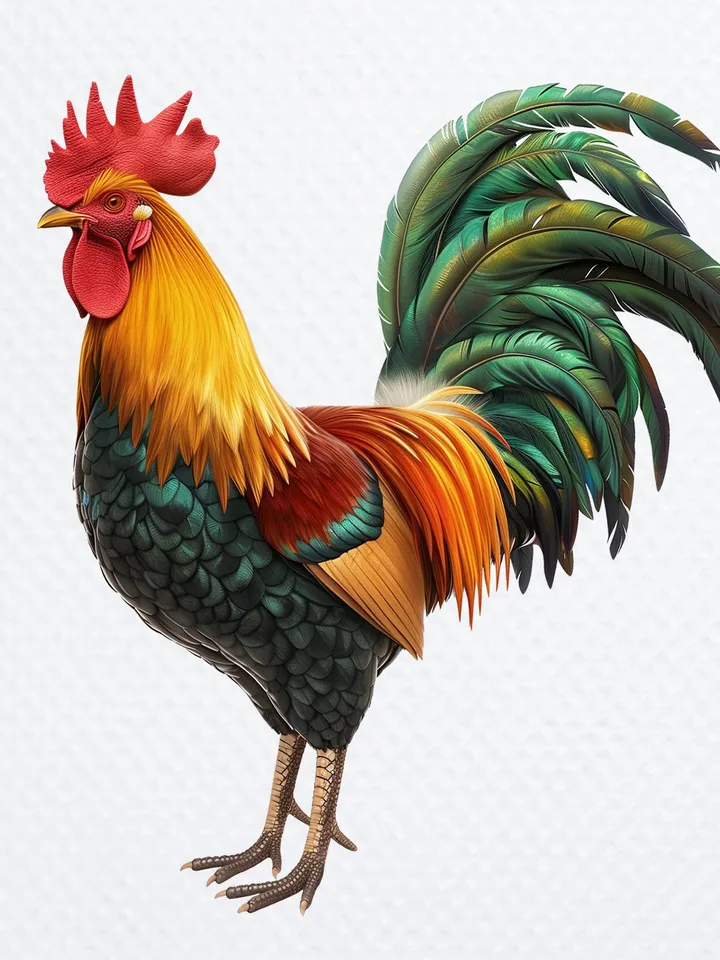 8 Rooster Clipart, Rooster PNG bundle, Western Clipart, Farm Animal PNG, digital art for Sublimation, Nursery Clipart, Digital Download