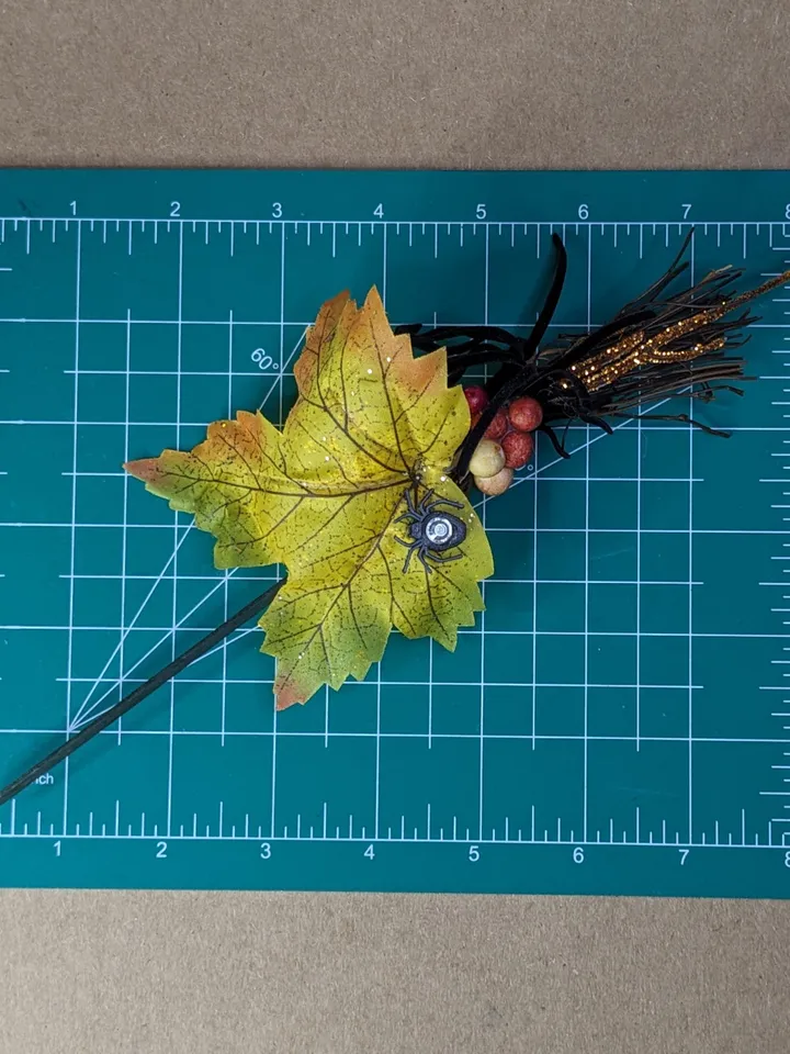 Halloween witch broom for 1/6 scale fashion dolls