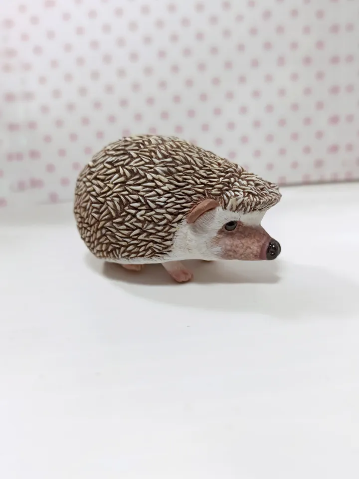 Hedgehog ornament from photo
