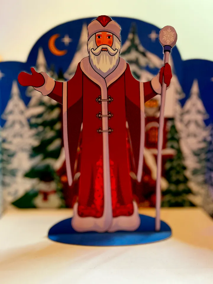 New Year's craft "Christmas tree"