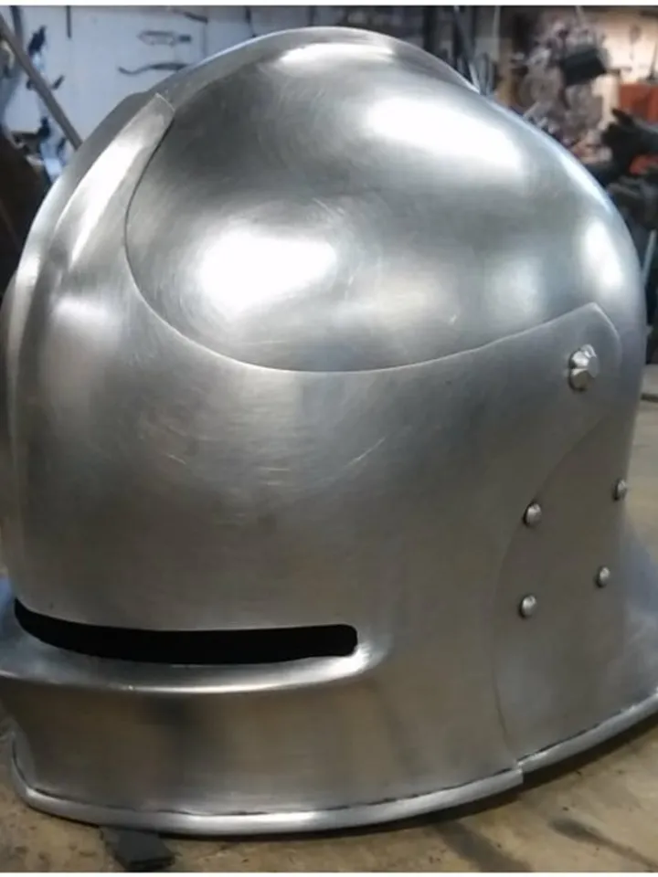 Sallet helmet - for sale - Steel helmet - salade - celata - tschelede - Schaller