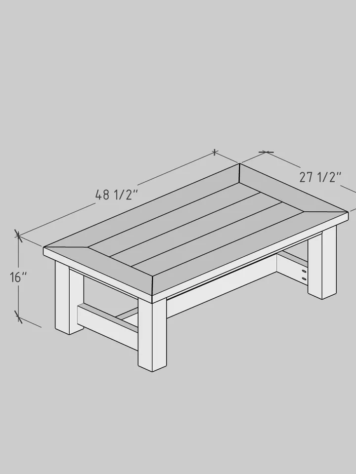 Patio Furniture Plans, Patterns, DIY, Modern Outdoor Sofa, Chair and Coffee Table
