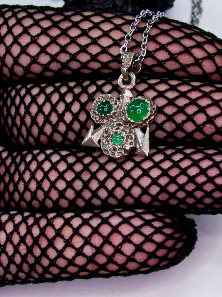 Handmade Pendant Symbol (German Silver CuNiZn)