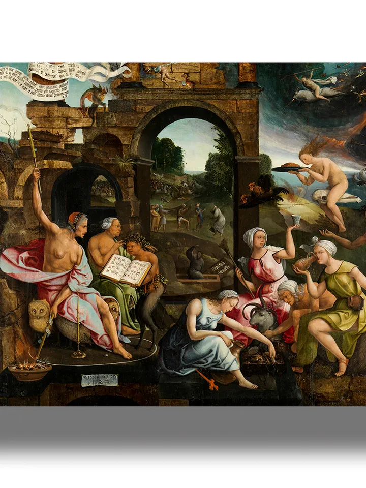 Saul and the witch of Endor.