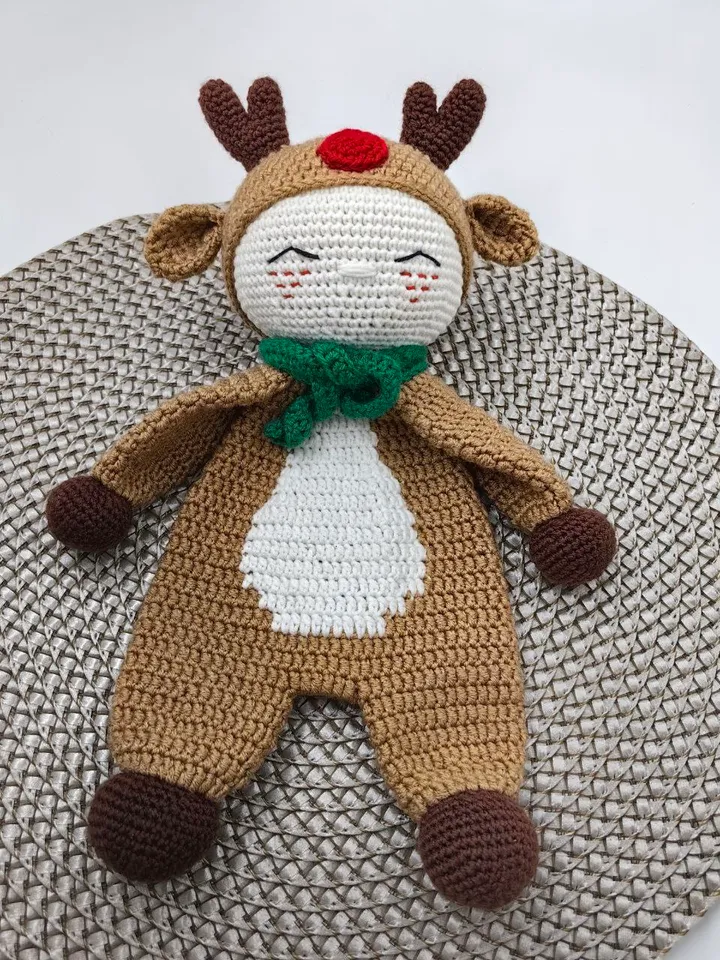 Reindeer Baby Lovey
