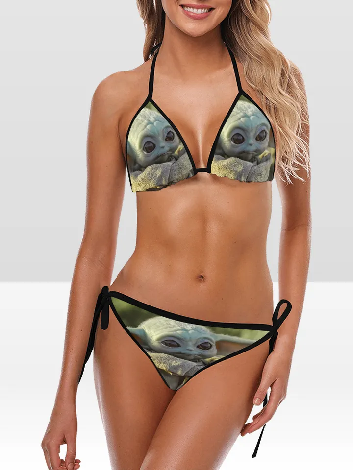 Baby Yoda The Mandalorian Bikini Swimsuit