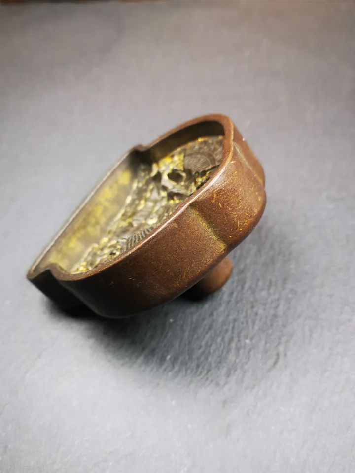 Gandhanra Handmade Tibetan Buddha Statue Tsa Tsa Mold,Yelllow Jambhala,Copper Mould For Making Clay Buddha Statue,Tsha Tsha