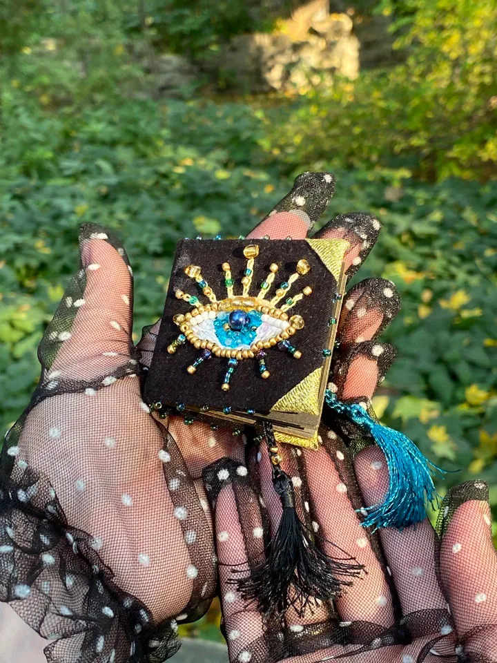 Mini magic book for dolls. Book for dollhouse and book nook