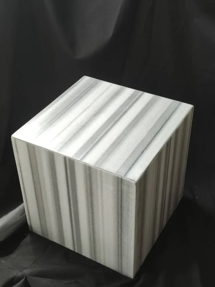 Marmara marble cube coffee table side table marble coffee table It is real marble special pattern free shipping