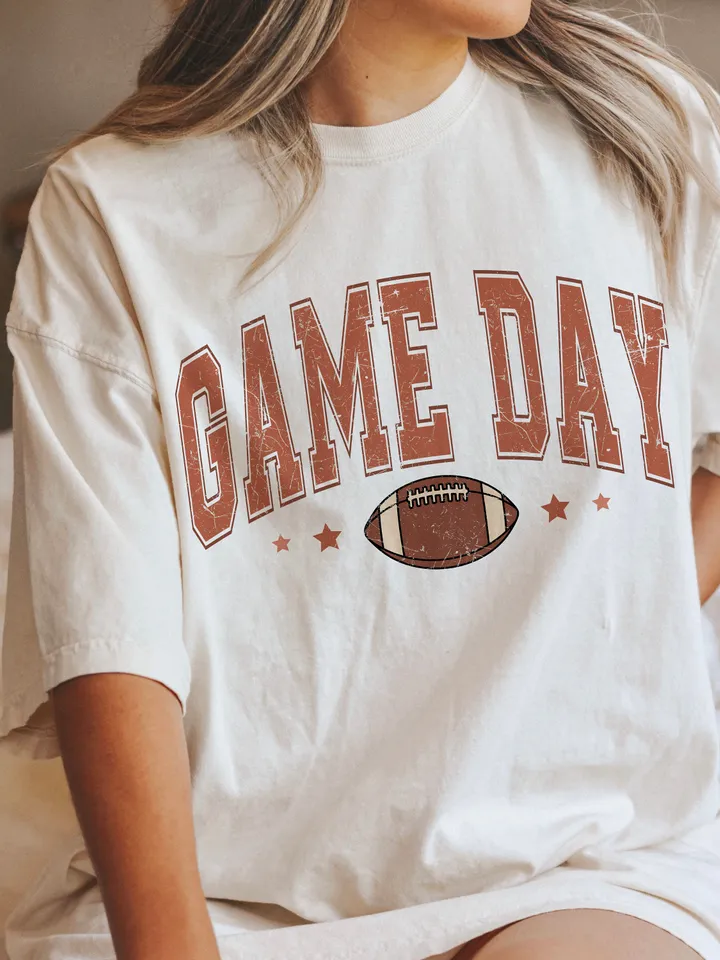 Retro Varsity Game Day Sublimation, Game Day Png, Game Day Svg, Vintage Varsity Game Day Sublimation. Svg & Png