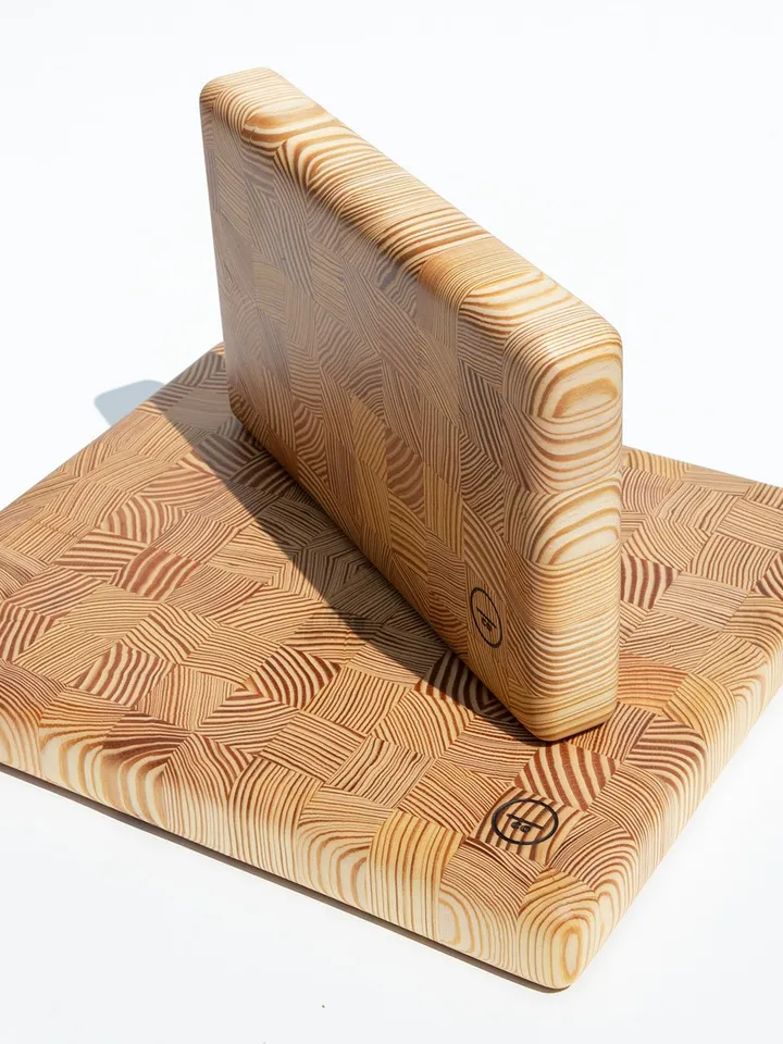 Southern Yellow Pine End Grain Cutting Board - Jasper