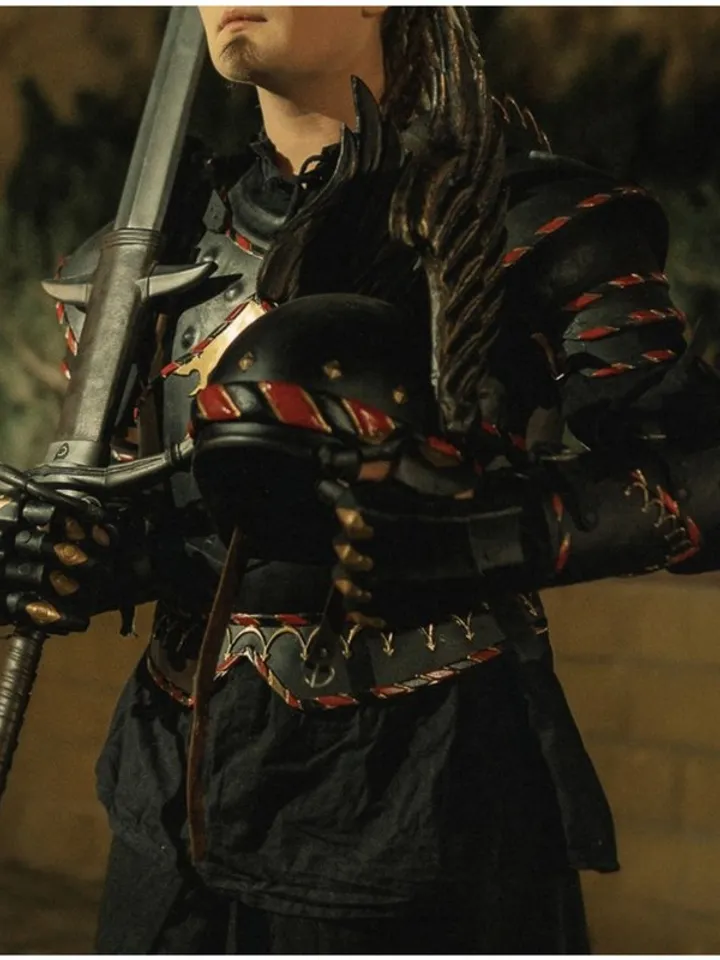 Witcher - inspired - larp armor - Nilfgaardian helmet - nilfgaard helmet - ciri