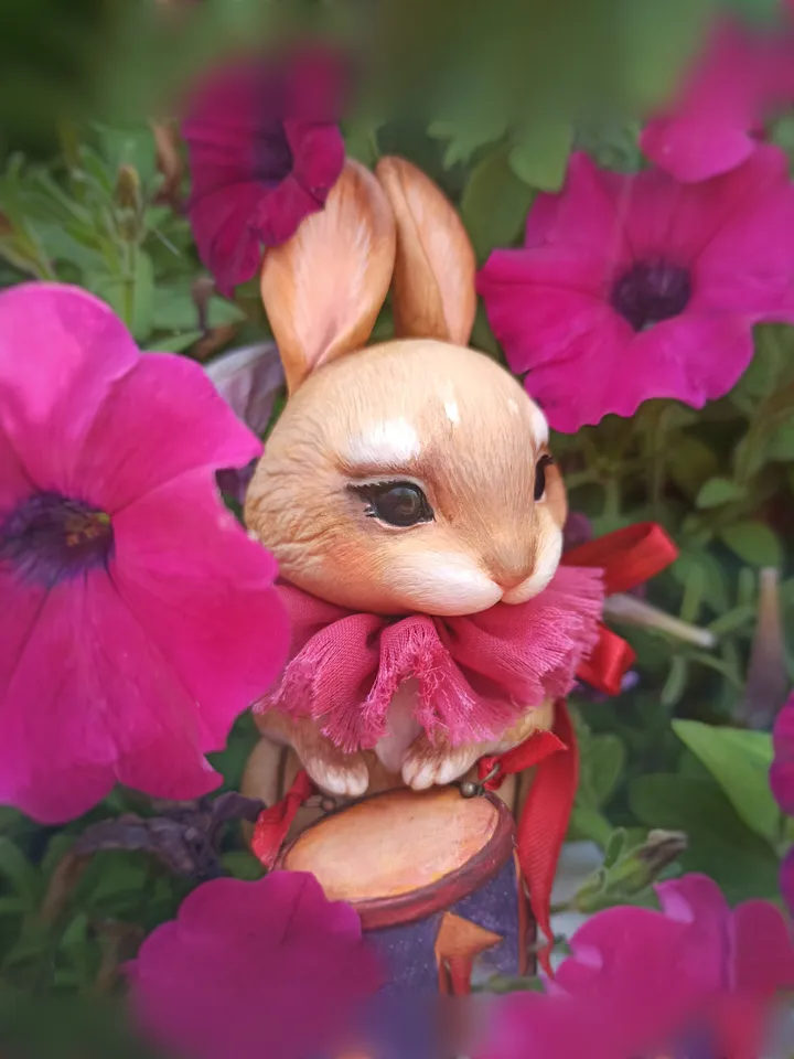 BUNNY doll Customized coloring from your pet photo
