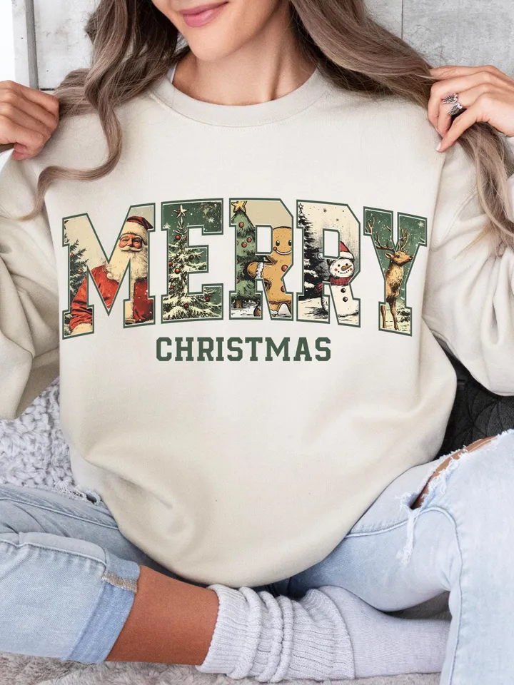 Retro Christmas PNG, Christmas Shirt PNG, Vintage Christmas PNG, Santa Claus png, Christmas Sublimation, Merry Christmas png, T-shirt design