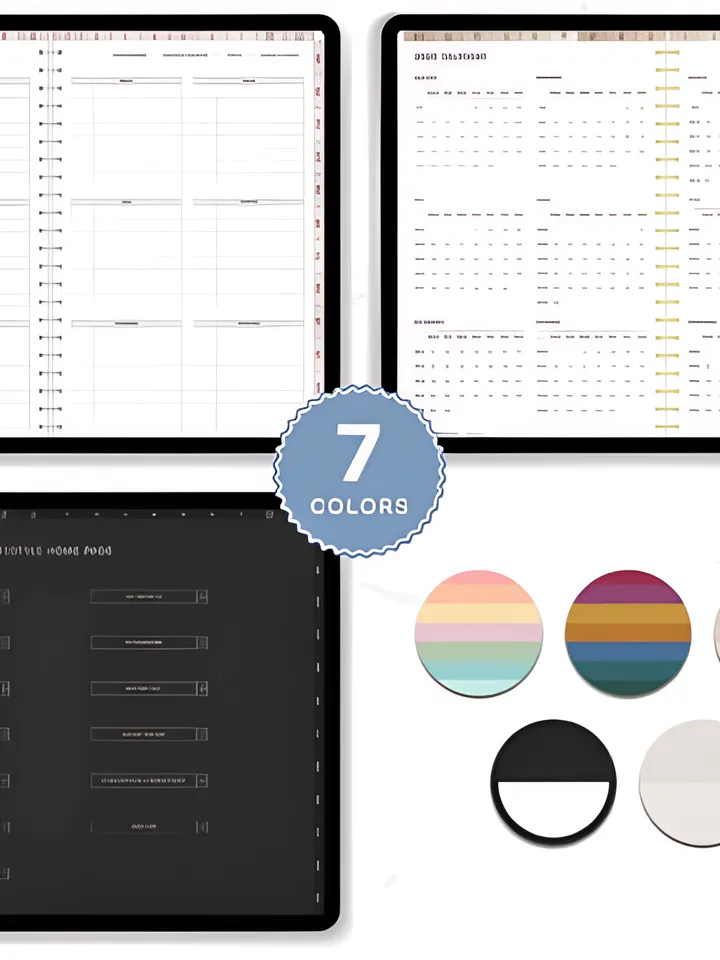 2025 Bundle Digital Planner, Goodnotes