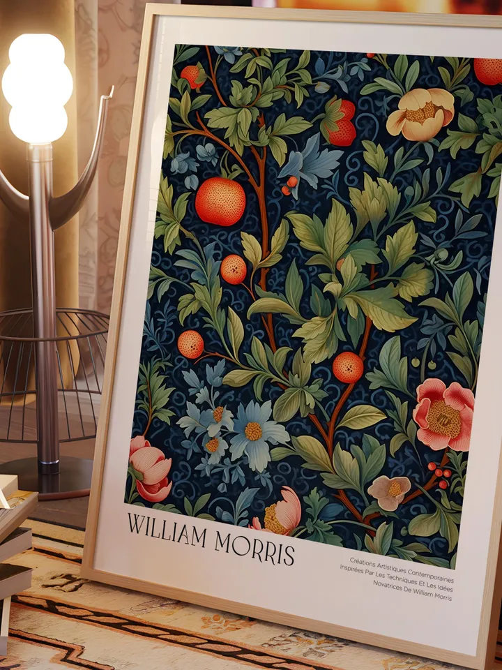 William Morris Wall Art, Vintage Botanical Print, Floral Poster Arts Decor, Digital Download, William Morris Print Digital Download AA20