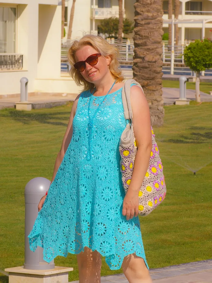 Women's Sundress Amelia Crochet Pattern