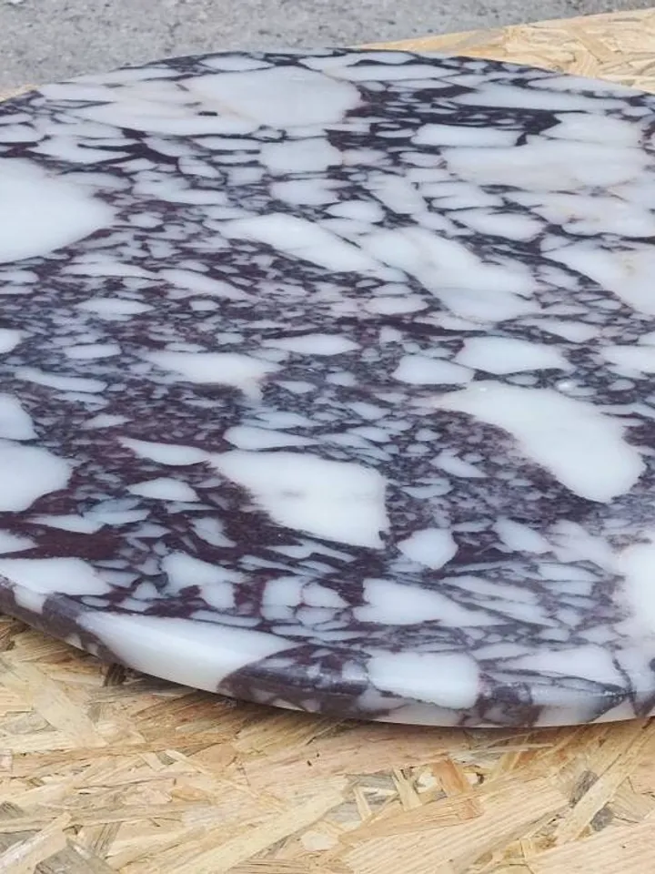 Calacatta viola marble top Only the top table is 23.5" real marble handmade and free shipping