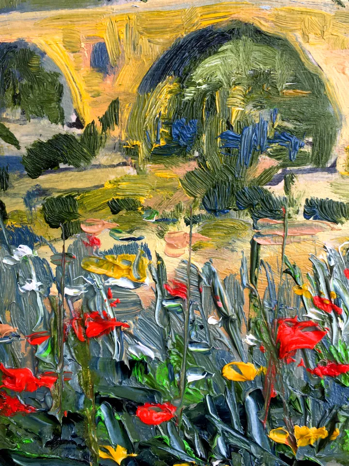 Le Pont Julien Original artwork by SerjBond
