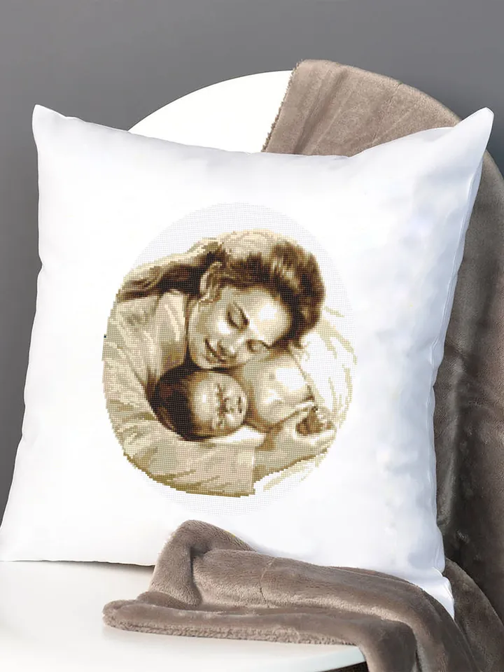 Mother and Baby cross stitch pattern PDF Mother's love cross stitch chart, Modern cross stitch Instant download PDF, Baby room decor #O7