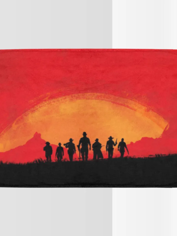 Red Dead Redemption Blanket Lightweight Soft Microfiber Fleece