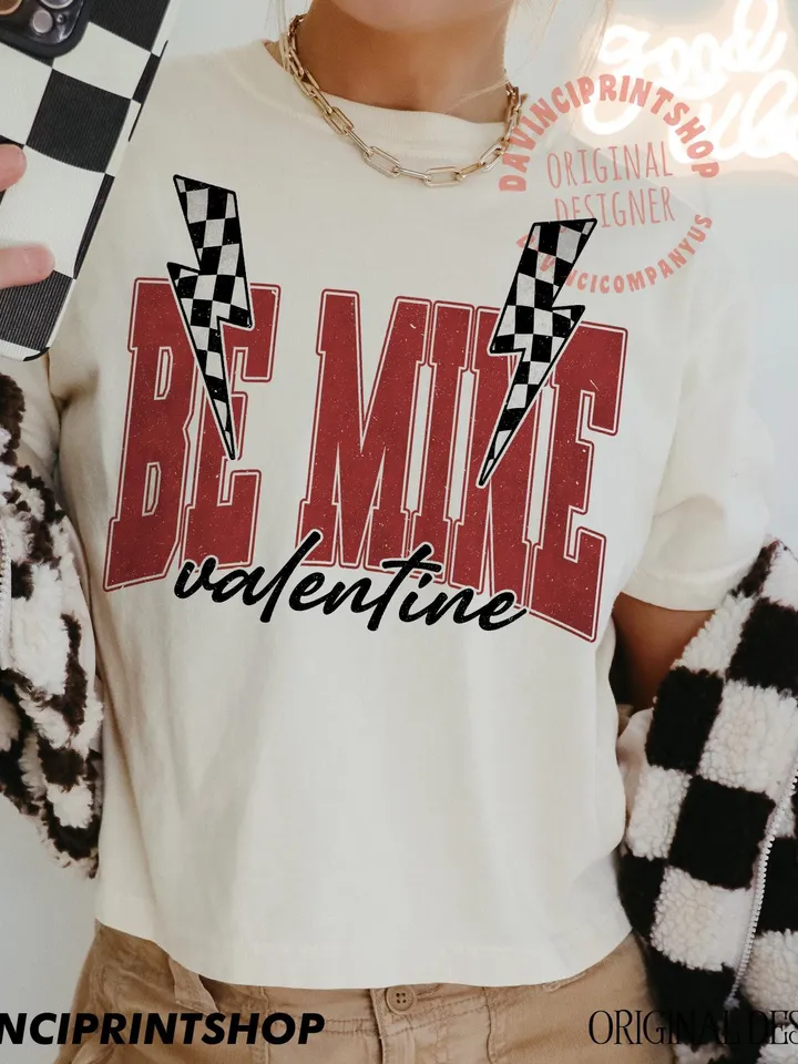 Be Mine Valentine png, Be Mine png, Valentines Day png, Heart png, Love png, Valentines Shirt Sublimation, Retro Valentine png, sublimation