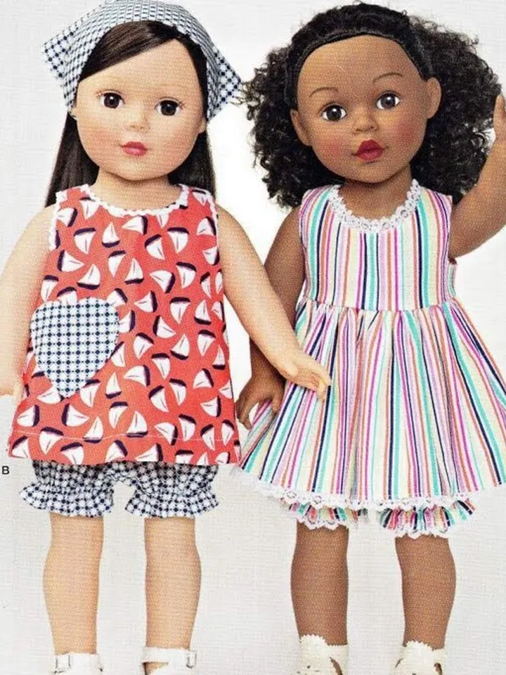 Vintage Sewing Pattern Dolls 18" Copy Simplicity 1149 Wardrobe Clothes for Dolls 18" Digital Download PDF