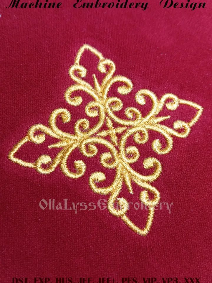 Cross 2 free embroidery design