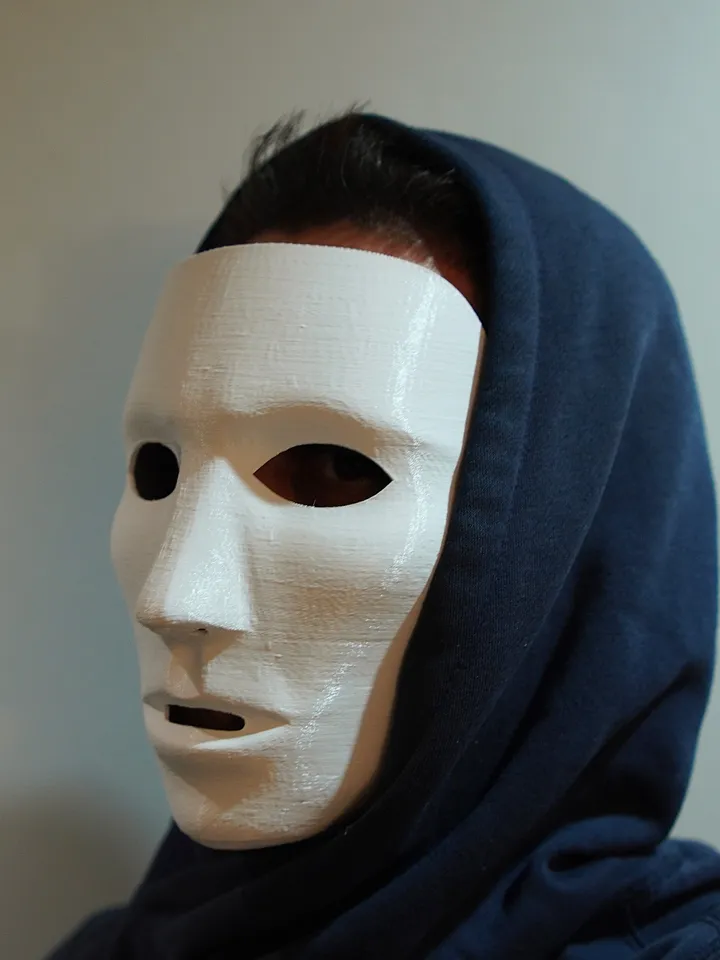 Joey Jordison Slipknot Blank Mask White Caesar 1983 1986 Joey Jordison Slipknot Blank mask