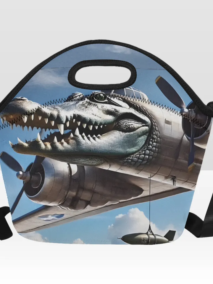 Bombardiro Crocodilo Lunch Bag, Lunch Box