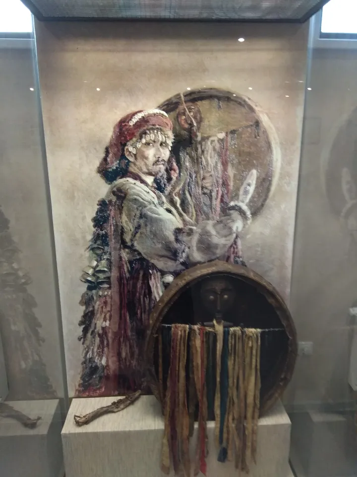 Altai shaman headdress