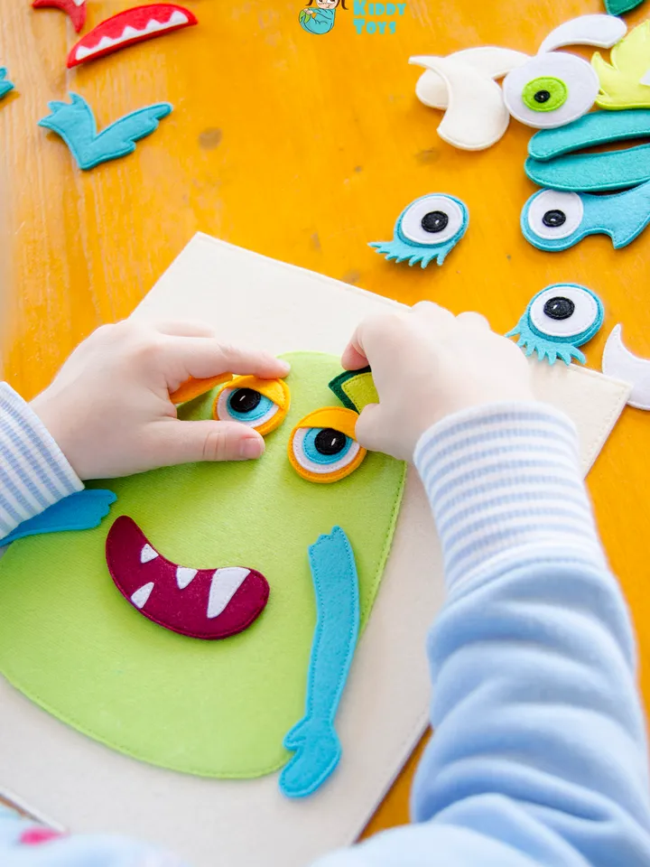 Make a monster toy, monster constructor