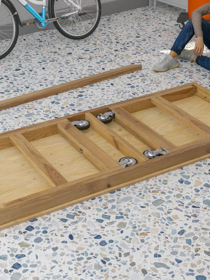 DIY Mobile Folding Work Bench Plans, PDF