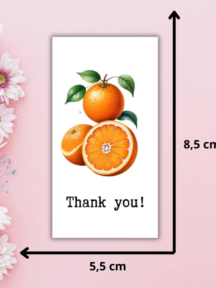 Mini-postcards "Thank you!"