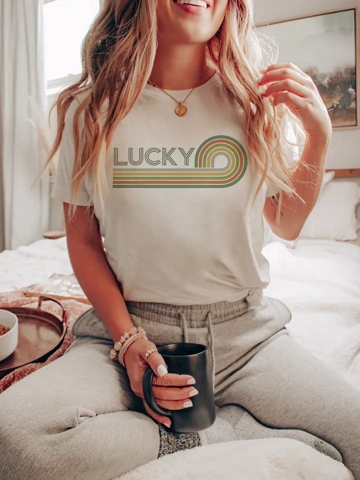 Retro Lucky png, St. Patrick's Day Png, Retro St. Patty's Day Png Design, Lucky sublimation, lucky png, Sublimation Design, Digital Download